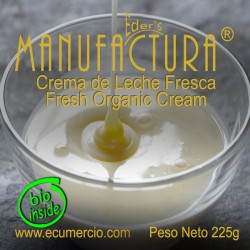 225g Fresh Organic Raw Cream (Price...